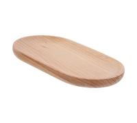 JECOMPRIS Plateau Massif Ovale Mini pour Garçon Fille Assiette Japonaise Solide Plateau Repas Garçon Fille Naturel Service Table Polyvalent