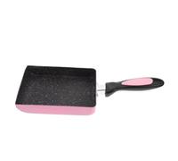 JECOMPRIS Poêle Japonaise Tamagoyaki Anti-adhésive Carré Mini Poêle Multifonction pour Œufs Crêpes Grillades Compatible Gaz et Induction