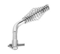 JECOMPRIS Poignée de Porte de Cheminée en Métal Ressort, Poignée de Porte de Four pour Poêles à Bois et Chaudières, Accessoire de Rechange Solide, Compatible pour Installation Sécurisée