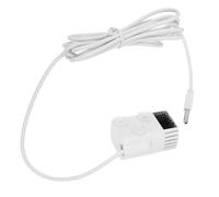 JECOMPRIS Pompe à Eau Submersible Plastique Blanc Surface Lisse sans Bavures Ultra Silencieuse pour Fontaine à Eau de Chat Compatible pour Animaux