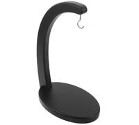 JECOMPRIS Porte-bananes en Bambou Noir avec Crochet à Raisin, Support Suspendu pour Bananes, Présentoir à Fruits pour Comptoir Cuisine, Organiseur Multifonction Cuisine et Fête, 1 Pièce