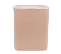 JECOMPRIS Poubelle Intelligente à Induction Automatique 12l avec Couvercle Rechargeable Usb, Capteur sans Contact, Silencieuse, Cuisine, Salon et Chambre, Design Nordique Rose