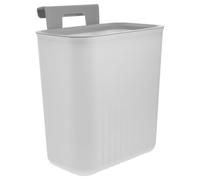 JECOMPRIS Poubelle Murale de Placard en Pp, Blanche, Compacte et Suspendue | Mini Composteur la Cuisine, Installation Facile sous Évier, Porte de Meuble, pour Voiture et Chambre