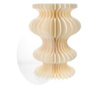 JECOMPRIS Présentoir à Dessert Pliable en Carton 40 X 25 Cm Support Cylindrique Haut pour Cupcakes et Gâteaux Colonne Romaine Décorative pour Buffet, Mariage et Fête