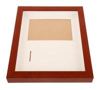 JECOMPRIS Présentoir à Médailles en Bois 22.5X28X3 CM Coffret Polyvalent et Support Photo pour Exposition de Médailles de Football et Marathon