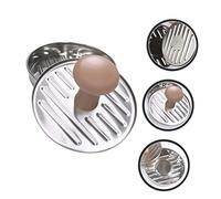JECOMPRIS Presse Galettes Burger Acier Inoxydable Moule Antiadhésif Compact pour Steak Haché Outil Pratique de pour Galettes Maison