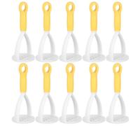 JECOMPRIS Presse-purée à avocat 10 pièces : presse-purée à main pour un broyage et une purée sans effort ; presse-légumes portable pour le camping et les pique-niques