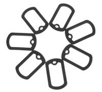JECOMPRIS Protection pour Médaille D'identification Chien en Silicone Militaire 12pcs Protection des Bords et Ajustement pour Usage Quotidien