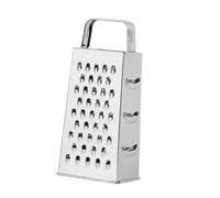 JECOMPRIS Râpe Fromage Inox Faces Multifonction Râpe Légumes et Fruits Anticorrosion Outil Cuisine Pratique pour Pommes de Terre Carottes Fromage