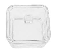 JECOMPRIS Récipient à Sucre en Verre Couvercle Hermétique, Sucrier pour Café et Bonbons, Accessoire de Bureau Cuisine, Style Européen