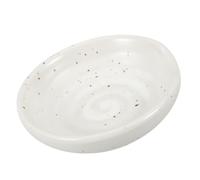 JECOMPRIS Repose Cuillère Céramique Multifonction pour Sauces et Ustensiles Support Pratique et pour Cuillères Louche et Sachets Design Élégant pour Cuisine et