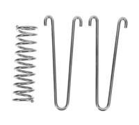 JECOMPRIS Ressort De Tension pour Laisse De Chien 304 INOX Élastique Grosse Résistance 41kg Accessoire pour Animaux De Compagnie Adapté pour Randonnées Et Promenades