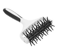 JECOMPRIS Rouleau à Pizza Perforateur Pâte Noire, Outil de Cuisson Portatif pour Pizza et Biscuits, Emporte-pièce à Pâte Détachable pour Boulangerie Cuisine Professionnelle, Pique-pâte