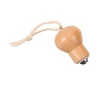 JECOMPRIS Rouleau de Massage Facial en Bois Compact pour Soins du Visage Yeux, Masseur de Peau du Visage, Outil Roll-on Anti-poches Léger et Maniable, Accessoire Beauté Pratique pour Usage