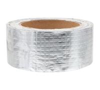 JECOMPRIS Ruban Adhésif en Caoutchouc Butyle Argenté, Haute Adhérence, Installation Rapide, pour Réparation de Toiture et Étanchéité Fuite D'eau, Pack de 2 Pièces