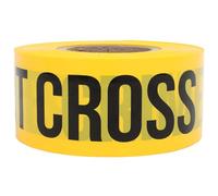 JECOMPRIS Ruban De Signalisation Pour Scène De Crime Bande Non Adhésive Jaune Pour Décoration Halloween Et Sécurité