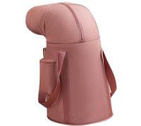 JECOMPRIS Seau Pliable pour Bain de Pieds Isolé et Portable, Grosse Capacité, Matière Solide, Couleur Rouge Sombre, pour Spa et Voyage, Seau de Trempage pour Pieds Facile à Transporter,