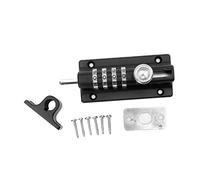 JECOMPRIS Serrure à Code de Porte Coulissante de Verrou Effraction Keyless avec Combinaisons Multiples pour Maison et Abri Couleur Aléatoire Couleur Aléatoire