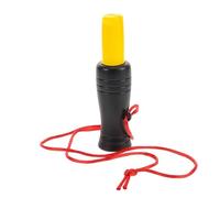 JECOMPRIS Sifflet de Chasse Canard Réaliste en Plastique Noir pour Camping | Son Clair et Puissant, Format Léger et Portable, Usage Chasse et Observation, Style Bec de Canard