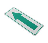 JECOMPRIS Sticker Flèche Réfléchissant en Aluminium Vert pour Boîte aux Lettres Extérieur, Solide et Résistant aux Intempéries, pour Décor de Rue et Poteaux en Bois