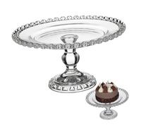 JECOMPRIS Style Européen Moderne Plateau Verre de Service Fruit pour Salon