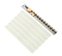 JECOMPRIS Stylo de Marquage en Stéatite avec Porte-marqueurs Rond, 6 Recharges Incluses, pour Marquage Amovible sur Acier, Aluminium et Fonte, Accessoires Professionnels pour Soudage