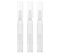 JECOMPRIS Stylo Vide pour Huile de Cuticules 3pcs, Applicateur pour Ongles en Pp 5ml, Accessoire Multifonction pour Beauté en Voyage et Routines Rapides