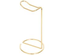 JECOMPRIS Support Casque Micro Fer Doré Rangement Bureau Stable pour Casque Gaming et Écouteurs Pied Polyvalent pour Maison Bureau Chambre et Tv