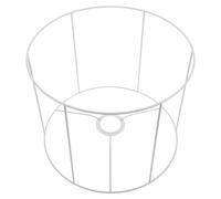 JECOMPRIS Support D'abat-jour en Fer Industriel, Cage Abat-jour Diamètre 22-28 Cm, Douille E27 Fil Métallique, Cadre Suspendre Rustique pour Lampe de Table et Plafonnier, Accessoires