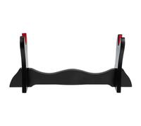 JECOMPRIS Support de Bureau en Bois pour Flûte Traversière, Étagère de Rangement Simple Couche, Organisateur D’instrument à Vent, Présentoir Compact pour Usage Domestique et Exposé