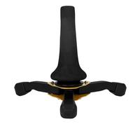 JECOMPRIS Support de Clarinette Pliable Pied Portable en Métal Noir Structure Triangulaire Stable pour Saxophone et Flûte pour pour Professionnels et Débutants