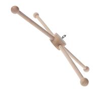 JECOMPRIS Support de Kit Mobile pour Bébé en Bois Cadre à Suspendre Facile à Assembler pour Chambre et Véranda