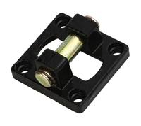 JECOMPRIS Support de Montage pour Vérin Pneumatique à Base Cylindrique 4 Trous, Accessoire Industriel Double Oreille Cb 32, Fixation Stable pour Équipements Pneumatiques, Couleur Aléatoire