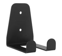 JECOMPRIS Support Mural Robuste pour Barre D'haltères Double Crochet, Rangement Vertical Multifonction pour Équipement de Fitness, pour Salle de Sport à Domicile et Espace Compact, Support