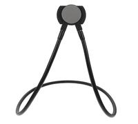 JECOMPRIS Support Téléphone Magnétique Autour du Cou 360° Rotatif en Métal Antidérapant pour Voiture, Lit et Canapé, Support Polyvalent Mains Détendues, pour Smartphone et Tablette