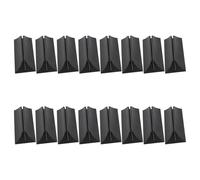JECOMPRIS Supports de Panneaux de Bureau Mobiles Lot de 16 Clip de Serrage sans Perçage Noir pour Organisation Flexible des Espaces de Travail en Entreprise