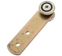 JECOMPRIS Système de Poulie Double en Acier pour Rideaux Latéraux de Semi-Remorque, Roue de Remplacement Robuste Galets pour Rails de Rideaux à Usage Industriel