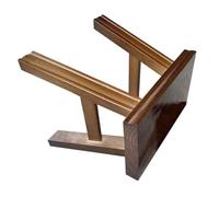 JECOMPRIS Tabouret Bois Petit pour Cuisine Salle De Bain Vanité Lit Escabeau Bois pour Garçon Fille Adultes Tabouret Rustique