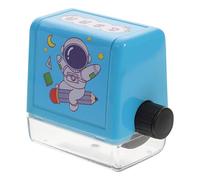 JECOMPRIS Tampon à Rouleau Mathématique pour Addition et Soustraction, Plastique Résistant, Petit Format, Livré Encre et Boîte de Rangement, Outil Pédagogique Réutilisable pour École