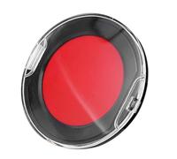 JECOMPRIS Tampon Encreur Portable Rond à Encre à L'huile, Mini Taille, Cœur Pvc Rouge, Accessoire de Bureau Réutilisable pour Documents Financiers et Fournitures de Bureau Essentielles