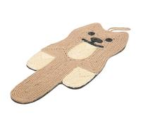 JECOMPRIS Tapis à Gratter pour Chat Résistant à l'usure en Sisal et Eva, Antidérapant, pour Protéger Canapé et Exercice de Chaton à Domicile
