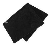 JECOMPRIS Tapis de Maquillage Rectangulaire 50 X 80 Cm Noir Mat, Nappe de Coiffeuse Facile à Nettoyer, Protection Anti-rayures pour Table de Beauté et Accessoires Nail Art, Nappe de Salon