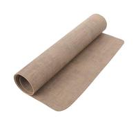 JECOMPRIS Tapis de Table pour Manucure Grand Format en Cuir Pu Marron 61 X 41 Cm, Antidérapant et Imperméable, Tapis Pliable pour Nail Art Professionnel, Salon et Usage Domicile