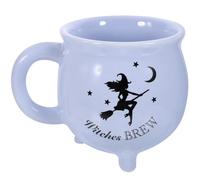 JECOMPRIS Tasse D'halloween en Céramique Forme Chaudron, Mug Magique pour Café et Chocolat Chaud, Capacité 450ml, pour Bureau et Maison