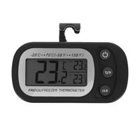 JECOMPRIS Thermomètre Électronique de Réfrigérateur avec Écran Lcd, Haute Précision, Dos Magnétique et Crochet Suspendu, Cuisine et Maison