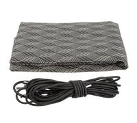 JECOMPRIS Toile de Remplacement pour Chaise Longue Extérieur avec Cordon Renforcé Tissu pour Fauteuil de Jardin Kit de Réparation pour Salon de Jardin