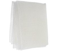 JECOMPRIS Toile Vierge à Mailles pour Tapis à Nouer, Rouleau de Filet Plastique Robuste 150 X 100 Cm, Maille à Crochet pour Loisirs Créatifs et Confection de Tapis Personnalisés