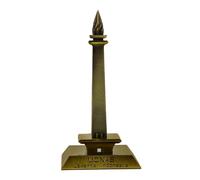 JECOMPRIS Tour Indonésienne pour Décoration Intérieure Figurine Architecturale Antique pour Bureau Salon Souvenir de Voyage Objet Art Décoratif