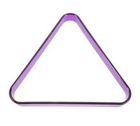 JECOMPRIS Triangle de Billard Mini-râtelier de Billard Plastique Pourpre Portable Design Stable Rassemble Les Billes Organisés en Pub