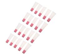 JECOMPRIS Tubes Vides en Plastique Lot de 20 pour Gloss à Lèvres Transparents Prévention des Fuites Bord Droit pour Maquillage Quotidien et Déplacements